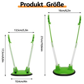 GOIEHIR Baggy Rack, Pack of 6 Adjustable Bag Holders, Baggy Rack Holder, Hands-Free Bag Holder for Hands-Free Bag Holder, Freezer Bag Holder