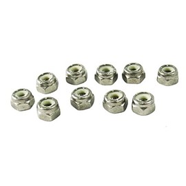 Hayward RCX1610B Stainless Steel No 10-32 Locknut Replacement for Select Hayward Commercial Cleaner, Set of 10