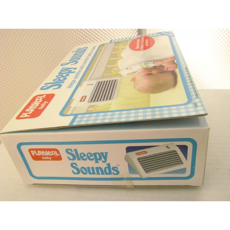 HASBRO PLAYSKOOL 1987 PLAYSKOOL SLEEPY SOUNDS HELPS SOOTHE & COMFORT