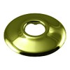 Westbrass D129-01 1/2" IPS Sure Grip Low Pattern Flange, 1-Pack, Polished Brass