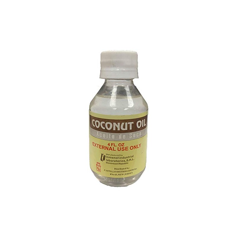 Coconut OIL Aceite De Coco 4oz