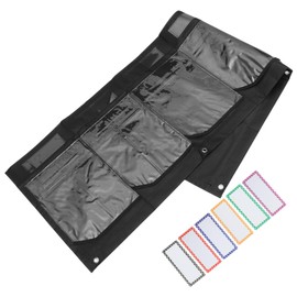 jojofuny Office File Hanging Bag Wall Organizer for Classroom Office Storage Pouch for Files Magazines and Documents Convenient Hanging Bags for Space Saving