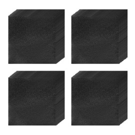 QUARKZMAN 100 Stück Folienbonbonverpackungen, 8 x 8 Zoll Schokoladenverpackungen, Aluminiumfolie für Karamellbonbonverpackungen Dekoration (Schwarz, Orangenschale)