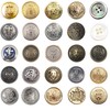 KENDANY 14 Pieces Metal Blazer Button Set - Eagle Badge