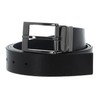VALENTINO Icaro Classic Men's Belt W95 Nero/Blue, Nero / Blu
