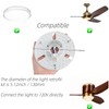 Ledytech 5.12'' LED Ceiling Fan Light Retrofit Kit, Ceiling Light