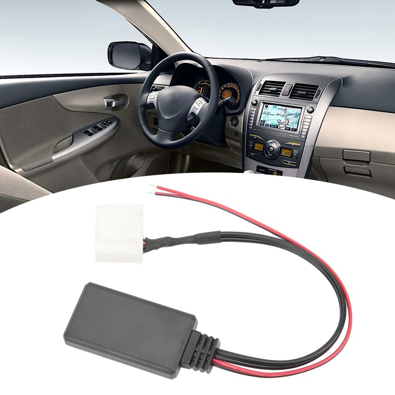 Car Bluetooth Wireless Module 20 Pin AUX IN Adapter Replacement
