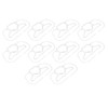 10Pcs Mask Brace Antifog Food Grade Silicone Freely Foldable Reusable