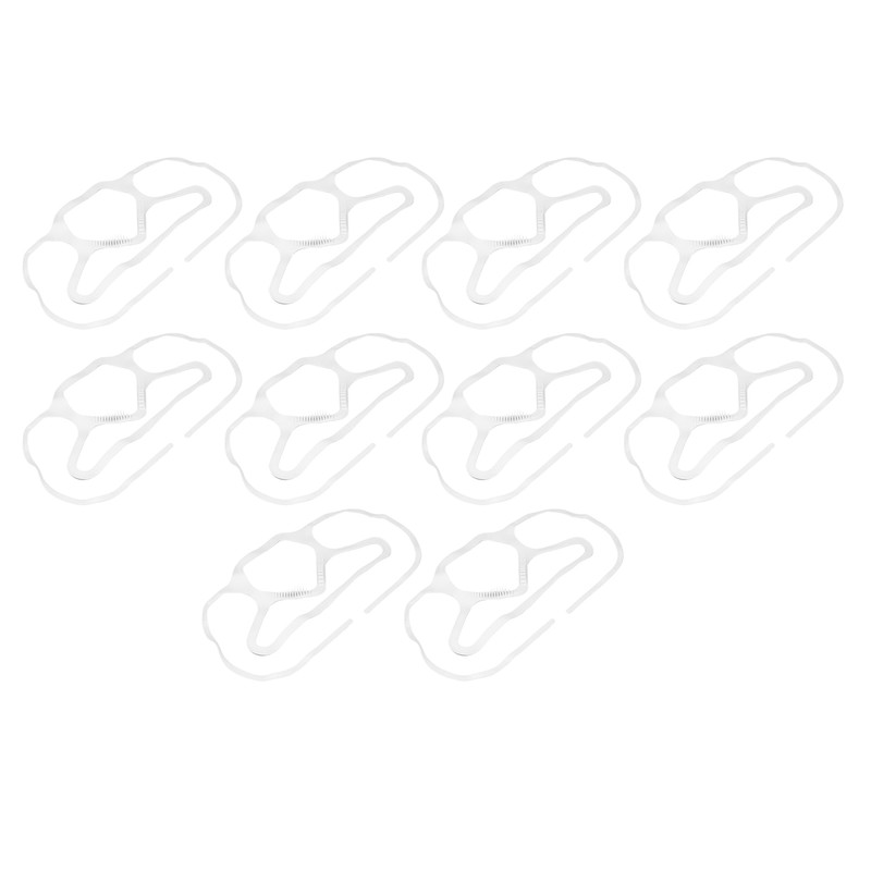 10Pcs Mask Brace Antifog Food Grade Silicone Freely Foldable Reusable