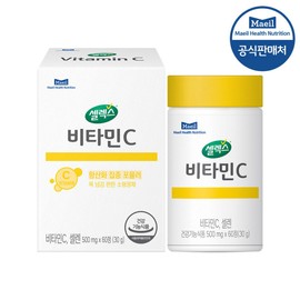 Selex 셀렉스 비타민C 1박스 (500mg x 60정) (30일분) Selex Vitamin C 1 Box (500mg x 60 Tablets) (30 Days Supply)