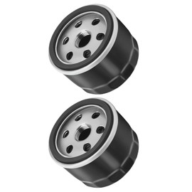 JICHEKU Oil Filter 49065-7007 49065-0721 49065-2057 49065-2076,12 050 01-S 492932S 492932 696854 695396 842921 795890 Oil Filter for Lawn Mower,Kawasaki 2PCS