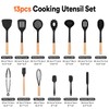Kitchen Utensils Set, 13PCS Silicone Cooking Utensils, Heat Resistant Kitchen