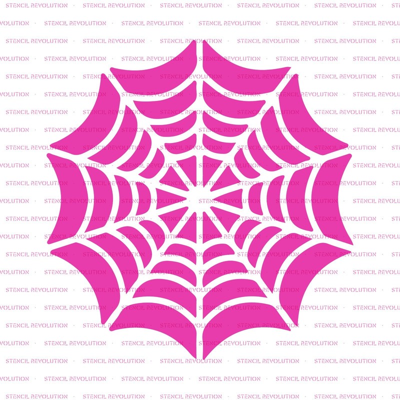 Spider Web Stencil - Reusable Stencils for Painting - Create