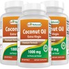 Best Naturals Extra Virgin Coconut Oil 1000 mg Softgel, 180