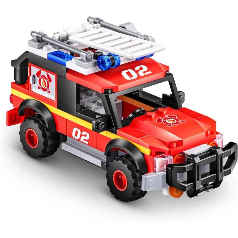 MAX Adventure Fire Rescue Playset – 238+ Bricks, Fire Station