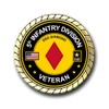 5th Infantry Division Veteran Challenge Coin