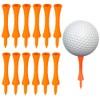 Willoo Pack of 70 70 mm Orange Plastic Golf Tees,