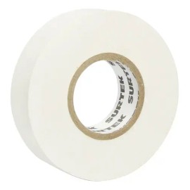 Cinta Aislar Blanca Surtek Vinil 19 mm x 9 m 138013                                                                                                   