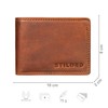 STILORD 'Matteo' RFID Leather Wallet for Men Mini Wallet with