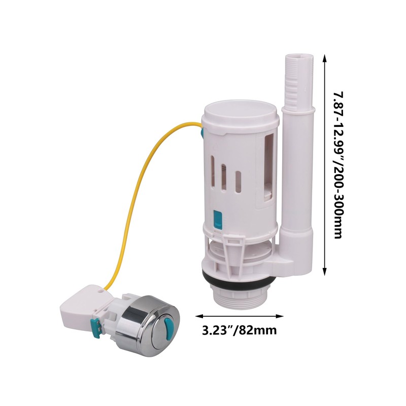 Plastic White Replacement Parts for Split Double Row Drain Valve
