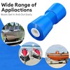 JFATXTT 12" Heavy Duty Marine Keel Roller Black Bow Roller