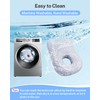 KUAZIDAR Ear Pillow with Hole, Side Sleeper Donut Pillow for