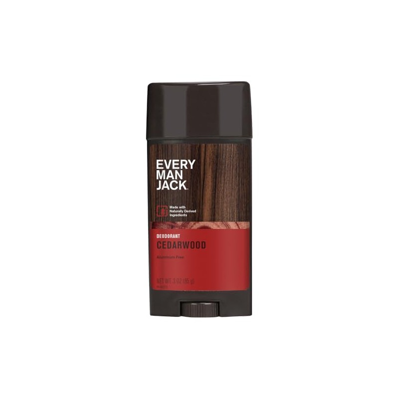 Every Man Jack, Deodorant Cedarwood, 3 Ounce