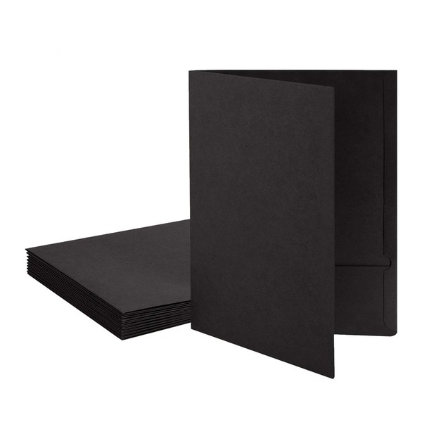 A4 File Folder, Set of 10, Kraft Paper Document Folder,