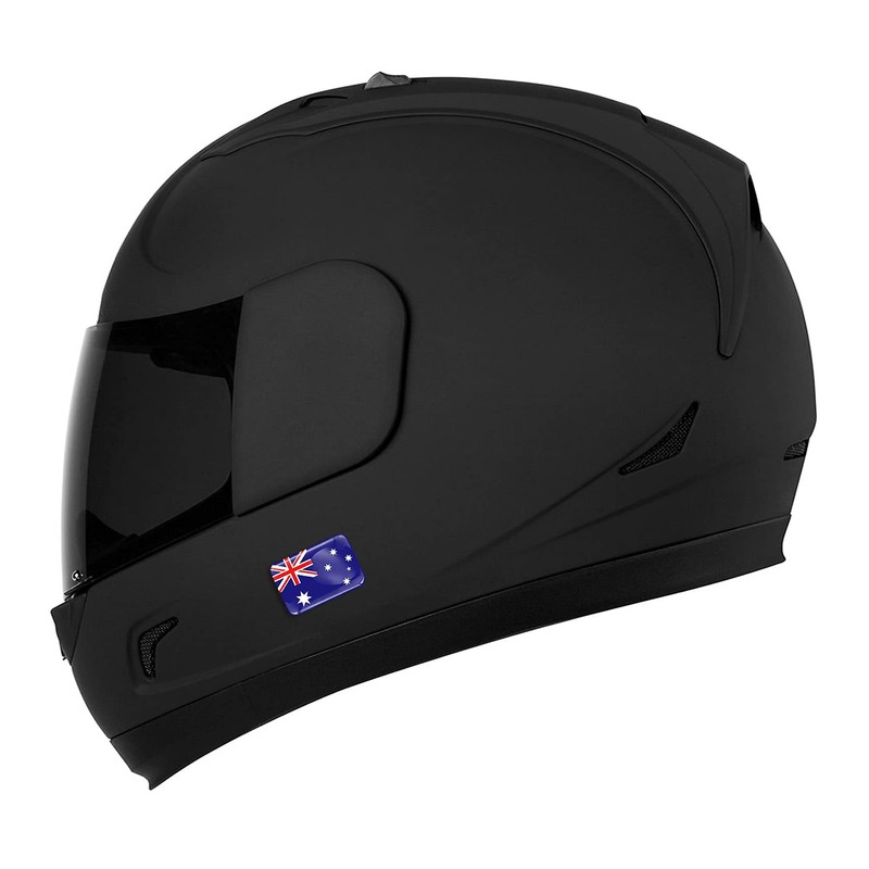 SkinoEu® 2 x 3D Sticker Australia Australian Flag F 122