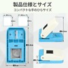 Kraft Punch Stamps Square 1" Square Embossed Perforated Cutout Large