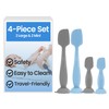 Bonison 4-Pack Diaper Cream Spatula - Soft Silicone Butt Paste