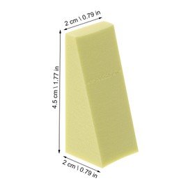 VICASKY 24pcs Gradient Nail Art Sponge Set Multi-functional Nail Sponge for DIY Art for Manicure and Gradient Designs