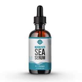 Sea Serum Anti-Aging Face Serum, Hydrating and Moisturizing for Face, Natural Ingredients, Made from Maine Coast Kelp, Bladderwrack & Irish Sea Moss 2.03 fl oz