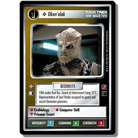 Decipher Star Trek CCG 1E BOG Blaze of Glory OKEN'ALAK GC66