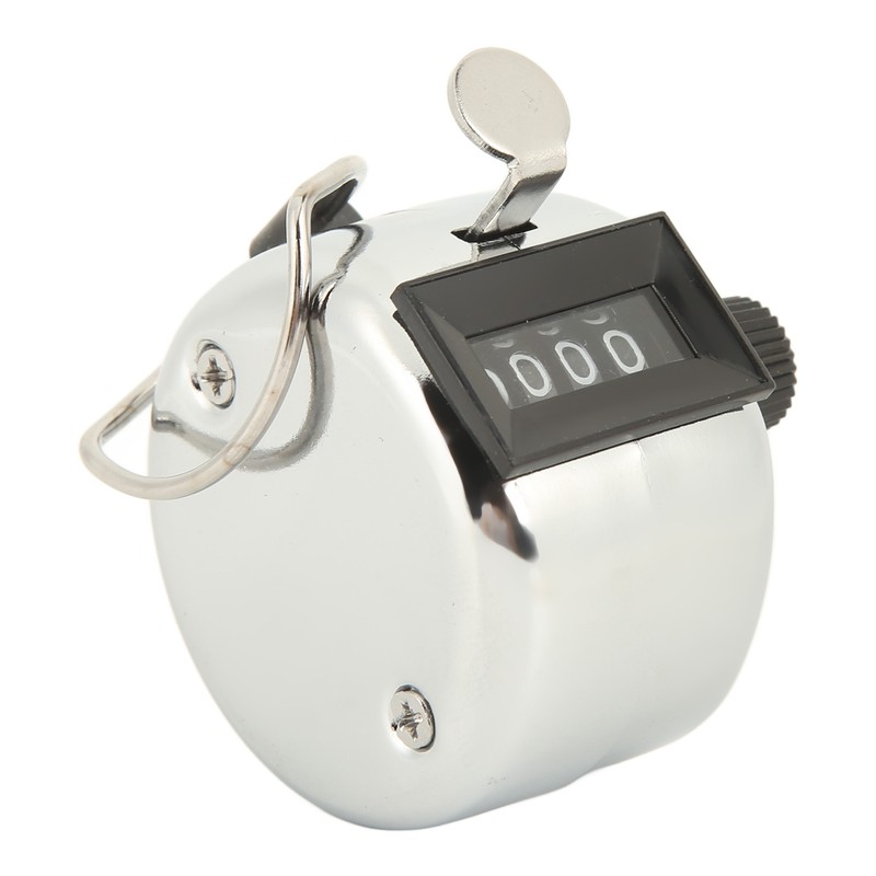 5 Pcs Clicker Counter 4 Digit Metal Case Accurate Hand