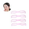 Healeved 15 Sets Brow Stencil Eyebrow Grooming Reusable Card Makeup