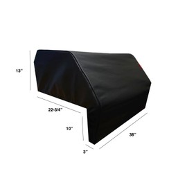 Windproof Covers 36 inch Heavy Duty Premium Vinyl Grill Cover to fit Kitchen Aid 4 Burner Built-in Grill Models 700-0781, 740-0780 and 740-0781