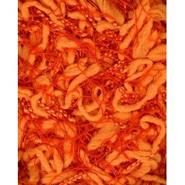 Crystal Palace Squiggle Solid Yarn 2268 Mango Orange