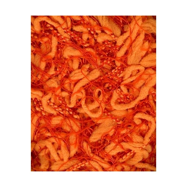 Crystal Palace Squiggle Solid Yarn 2268 Mango Orange
