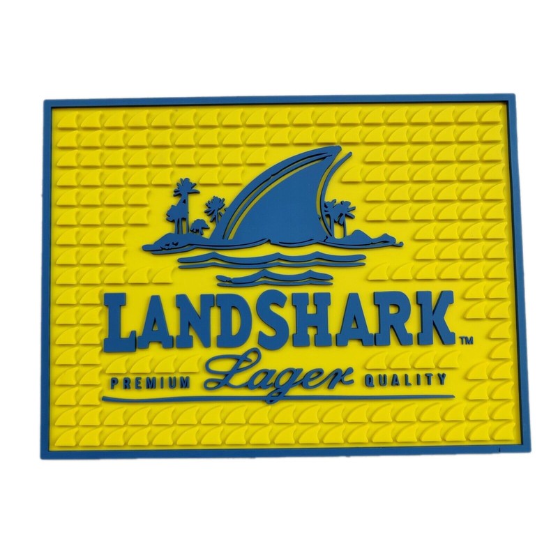 Landshark Bar Mat Spill Mat Drip Mat New