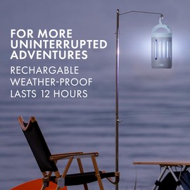 STEM Flying Insect Zapper, Indoor and Outdoor Electric Fly & Mosquito Trap, Includes Micro-USB Charging Cable and Brush for Cleaning