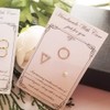 [koneko] Wrapping Mount Earring Mat Opp Bag Set with Transparent