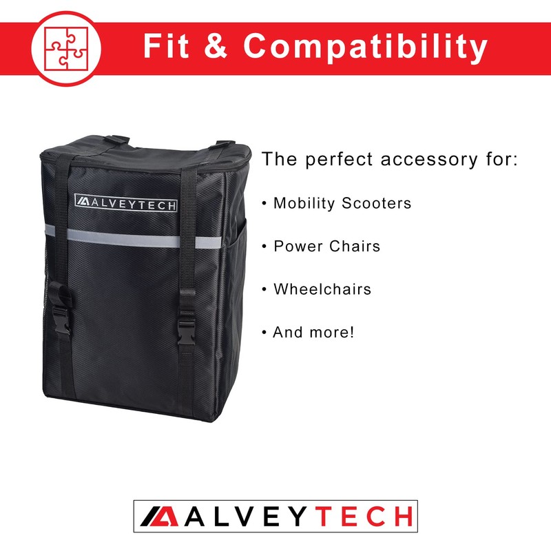 AlveyTech Extra Large Insulated Seat Back Bag Backpack - For