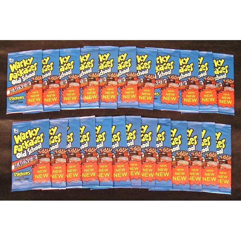Wacky Packages Old School Series 2 Display Box with 24
