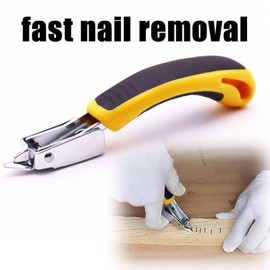 Staple Puller Tool Heavy Duty Staple Remover Staple Removers Strength Staple Puller Removing for Furniture Floor Wooden Case Carton Photo Frame Carpet Staple Remove