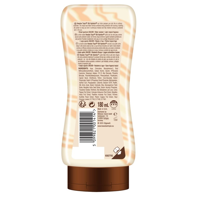 Hawaiian Tropic Silk Hydration Protective Sun Lotion SPF 30, 180