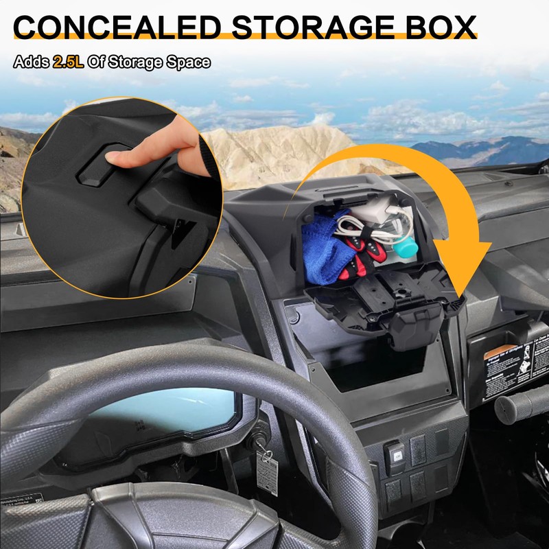 smotrcc Electronic Device Tablet Holder with Storage Box Compatabile with