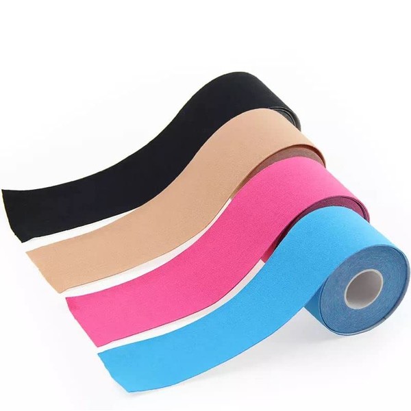 6 Pack of Waterproof Latex Free Kinesiology Recovery Tape 2