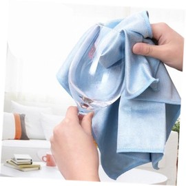 KOMBIUDA 4pcs Microfiber Cleaning Towel Random Color Soft Absorbent Cloths for Car Kitchen and Furniture Cleaning Durable Lint Random Color