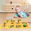 KADAYAYA Dinosaur Toy Puzzle Track for Kids Ages 3-5 with